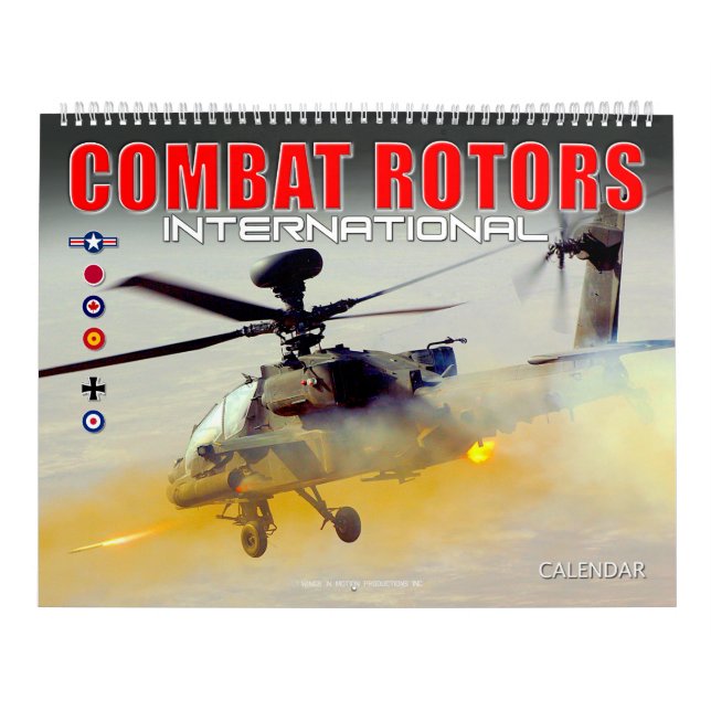 COMBAT ROTORS INTERNATIONAL CALENDAR (Cover)