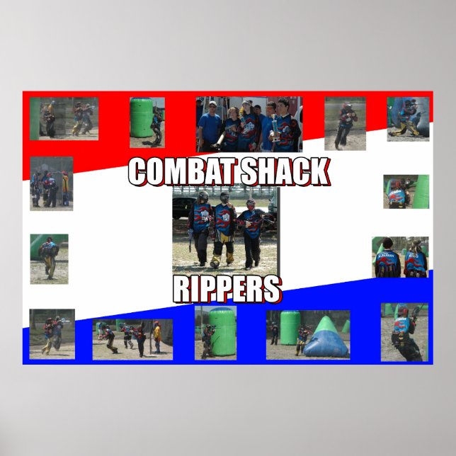 Combat Shack Rippers Poster (Front)