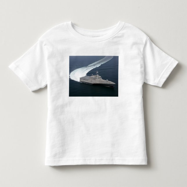 Combat ship Independence in the Gulf of Mexico Toddler T-shirt (Front)
