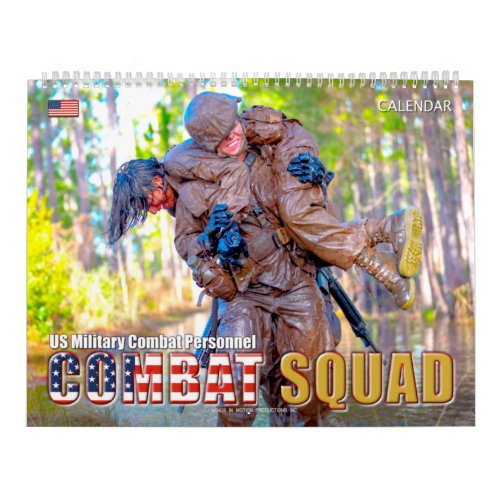 COMBAT SQUAD _ US Military Combat Personnel Calendar