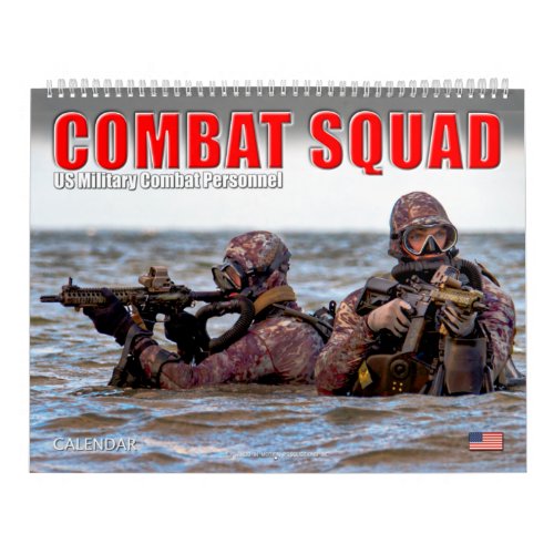 COMBAT SQUAD _ US Military Combat Personnel Calendar