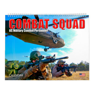 COMBAT SQUAD - US Military Combat Personnel Calendar