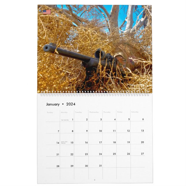 COMBAT SQUAD - US Military Combat Women Calendar | Zazzle