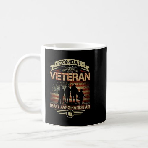 Combat Veteran Iraq Coffee Mug