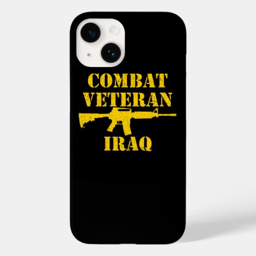 Combat Veteran Iraq Proud Military Case_Mate iPhone 14 Case