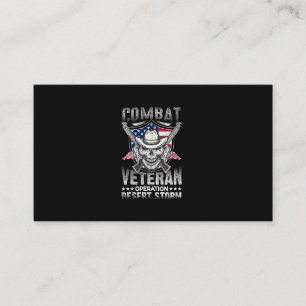 combat veteran operation desert storm enclosure card