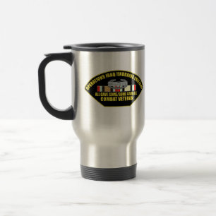 COMBAT VETERAN  TRAVEL MUG