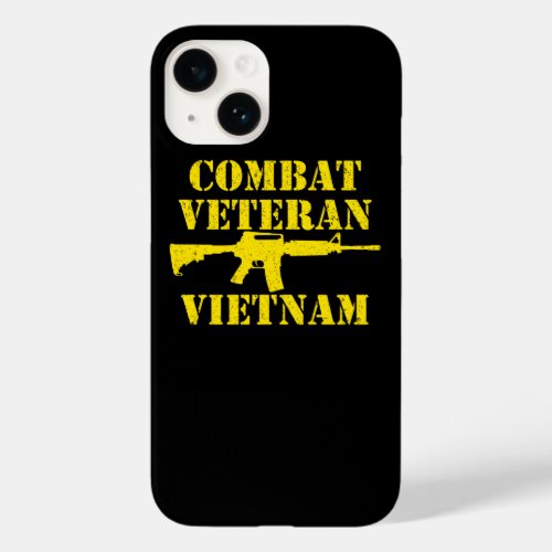 Combat Veteran Vietnam Proud Military Case_Mate iPhone 14 Case