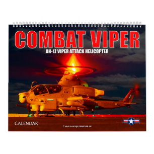 COMBAT VIPER - AH-1Z VIPER Attack Helicopter Calendar
