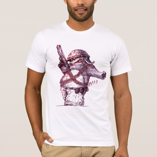 Combat Wombat T_Shirt
