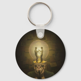 Combating burnout keychain