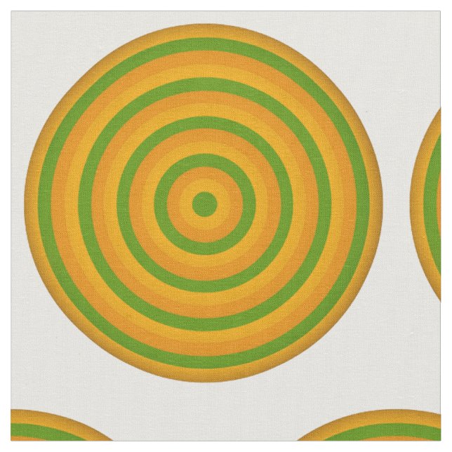 Combed Cotton Fabric with Circular Design (Close Up)