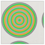 Combed Cotton Fabric with Circular Design