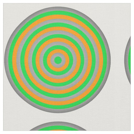 Combed Cotton Fabric with Circular Design