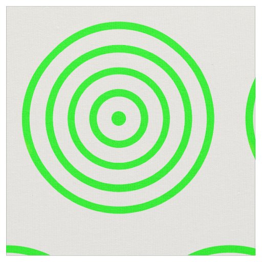 Combed Cotton Fabric with Circular Design