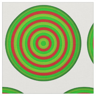 Combed Cotton Fabric with Circular Design