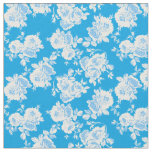 Combed Cotton in Delphia capri blue Fabric