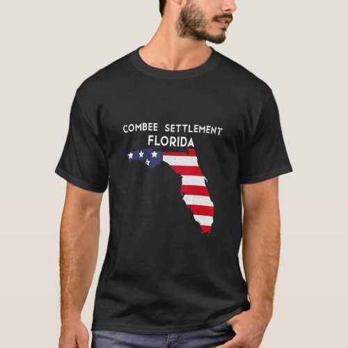 Combee Settlement Florida USA State America Travel T_Shirt