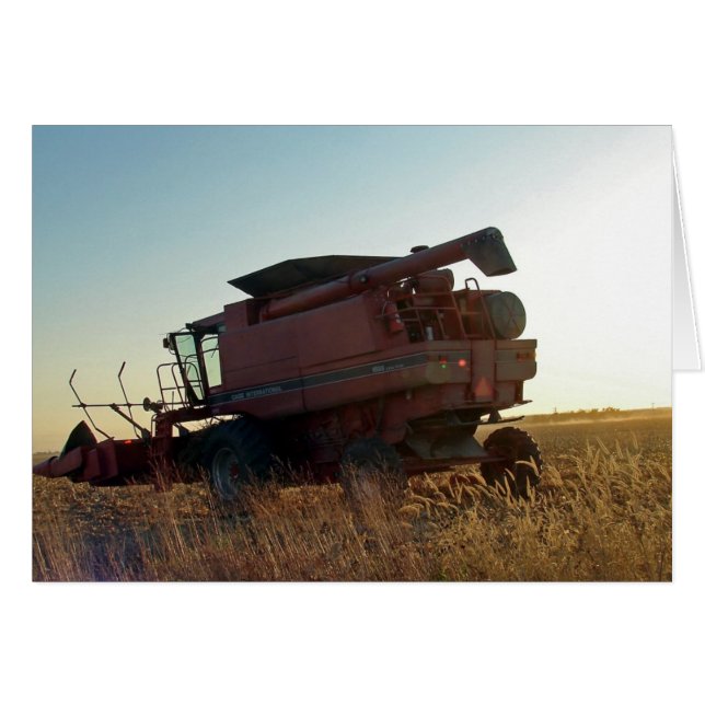 Combine at Sunset Cards (Front Horizontal)