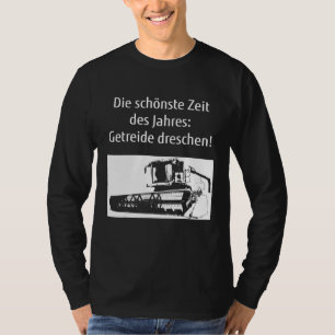 Combine Harvester Farmer Farmer Agriculture Grain  T-Shirt