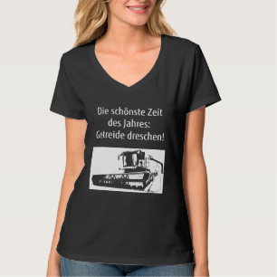 Combine Harvester Farmer Farmer Agriculture Grain  T-Shirt