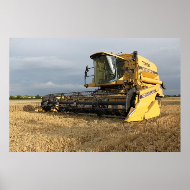 Combine Harvester Poster (Front)