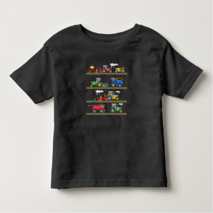 Combine harvester tractor farm agriculture toddler t-shirt