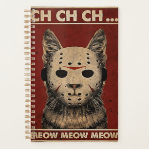 Combine the love for horror movies and cats with o planner