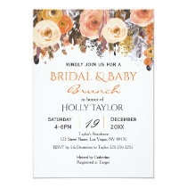 wedding and baby shower combined invitations