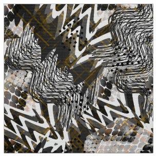 Combined, ethnic, African . Fabric