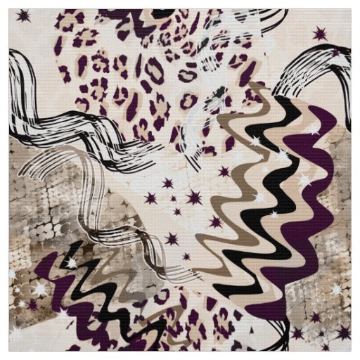 Combined, ethnic, African Fabric