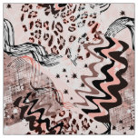 Combined, ethnic, African Fabric