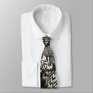 Combined, ethnic, African . Neck Tie