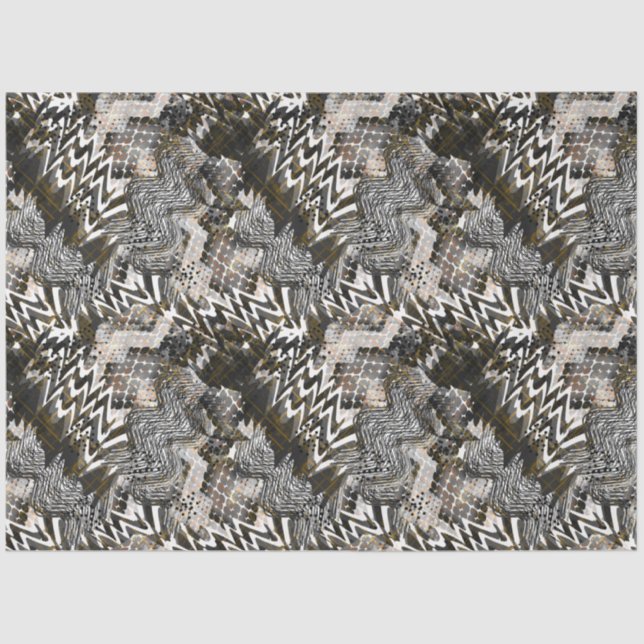 Combined, ethnic, African . Tissue Paper (Front)