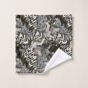 Combined, ethnic, African . Wash Cloth