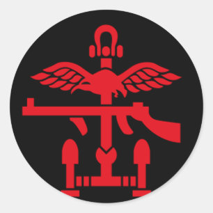 Combined Operations Classic Round Sticker
