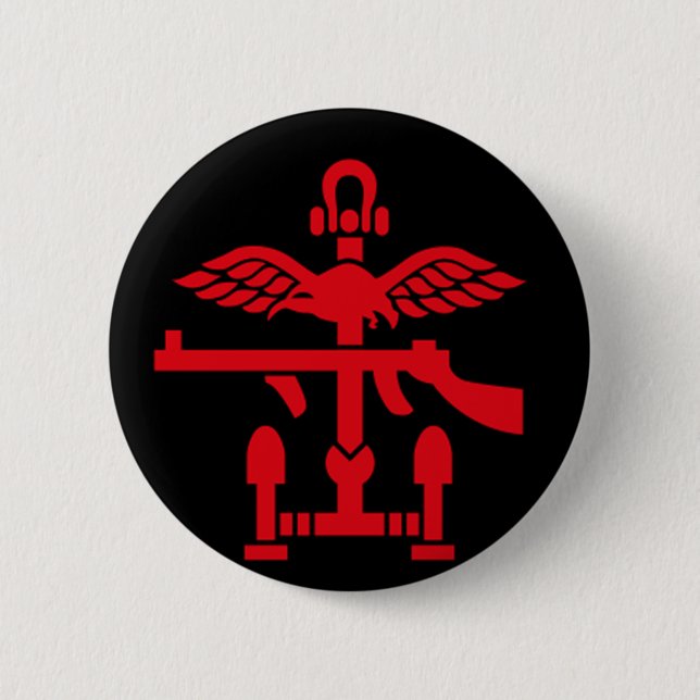 Combined Operations Pinback Button (Front)