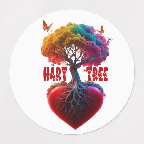 COMBO FIRE GIRL EAGLE HART TREE LABELS