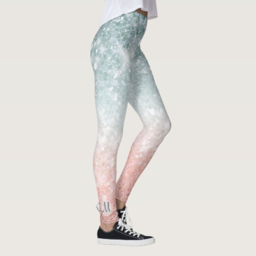 Combo Glitter Gradient Glass ID434 Leggings