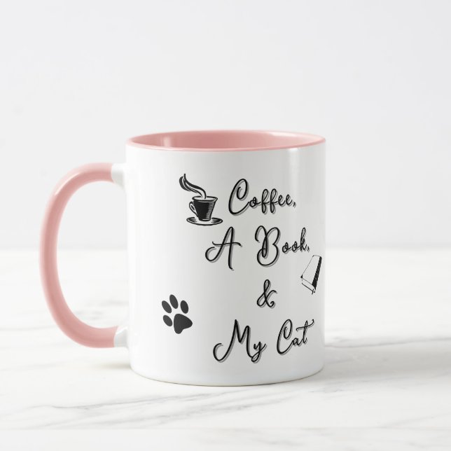 Combo Mug 11 oz (pink) (Left)
