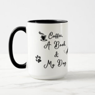 Combo Mug 15 oz (black on white)