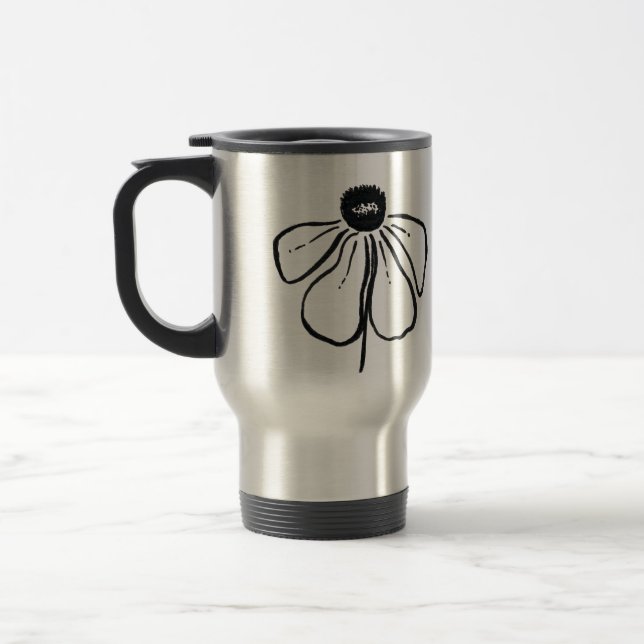 Combo Mug, 15 oz Travel Mug (Left)