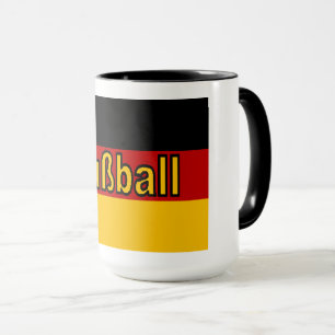 Combo Mug 444 ml white/black GERMANY FOOTBALL