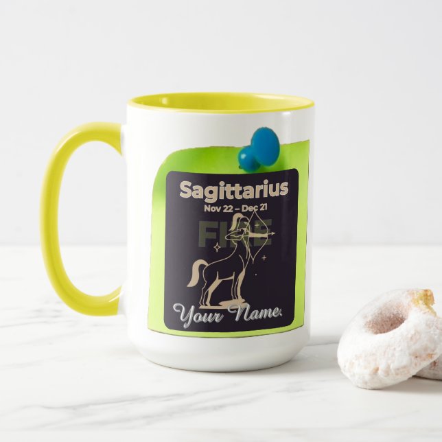Combo Mug CM09 Sagittarius (With Donut)