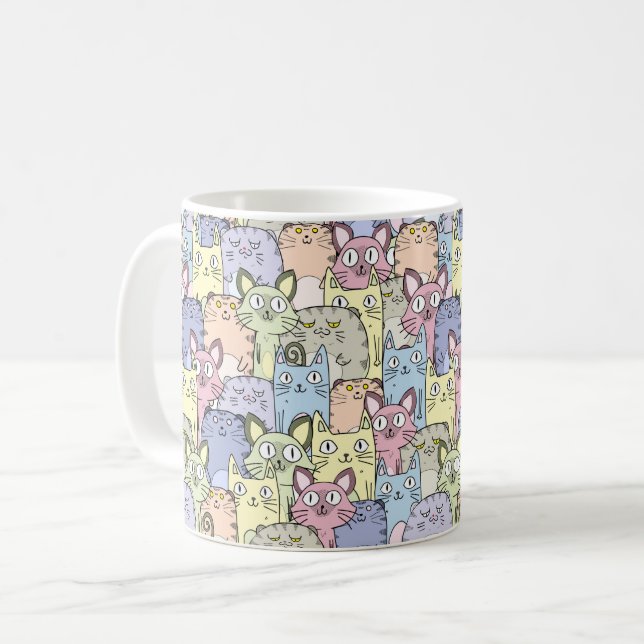 Combo Mug - Crazy Cat Lady (Front Left)