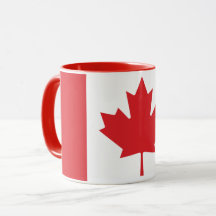 Combo Mug Of Canada Flag