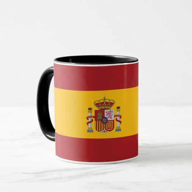 Combo Mug Of Kingdom Of Spain Flag (Front Left)