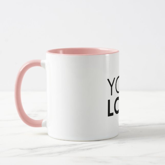 Combo Mug - Pink (Left)