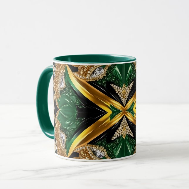 Combo Mug with Jamaica Colors (Front Left)