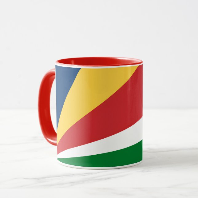 Combo Mug with Seychelles Colors (Front Left)
